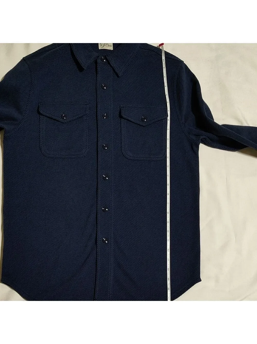 J. Crew Dark Blue Casual Button Down Shirt
